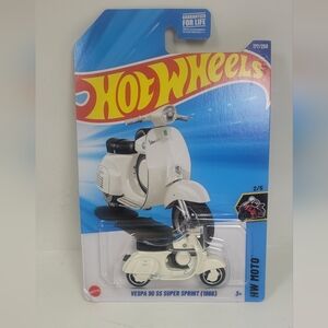 White Hot Wheels Scooter Toy Cars & Vehicles